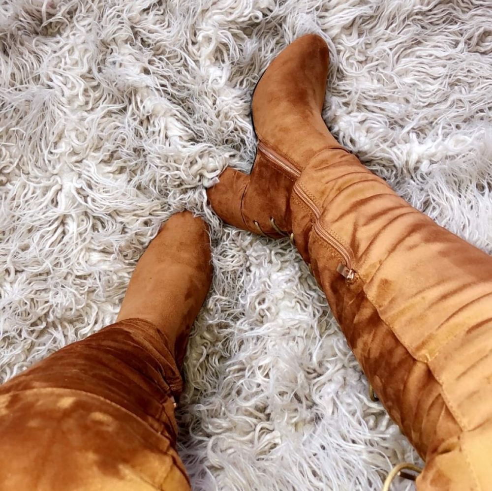 Knee high boots